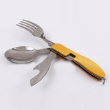 4 in 1 Multi-Function Folding Cutlery