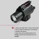 2 in 1 Tactical Laser Sight and Flashlight