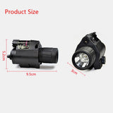 2 in 1 Tactical Laser Sight and Flashlight