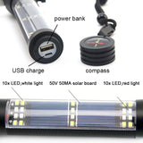 Solar Emergency Flashlight Multi-Tool