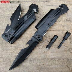 8.75" Tactical Multi-Function Spring Assisted Pocket Knife